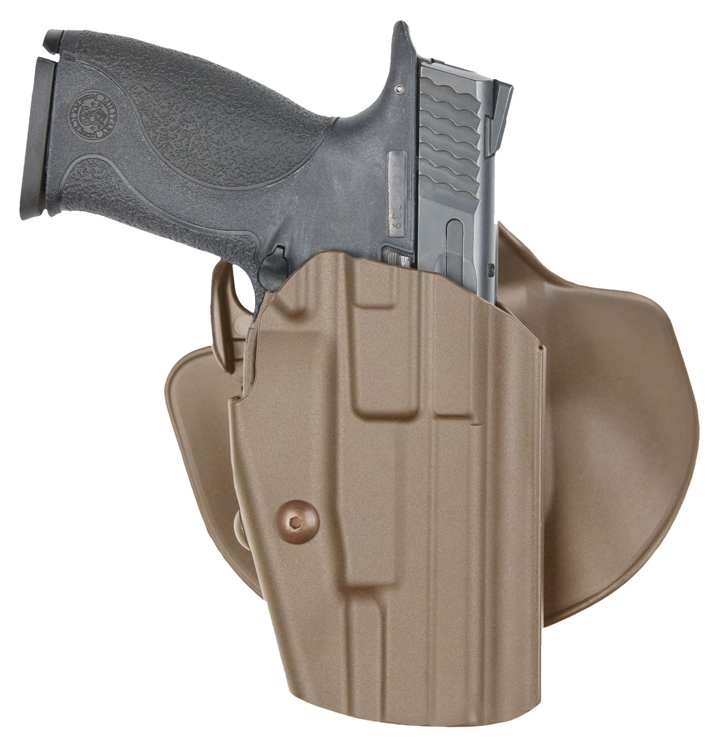 98538.jpg Safariland 578683551 GLS Pro-Fit Belt Flat Dark Earth Synthetic Belt/Loop Paddle Fits CZ 75 Right Hand - Image 1