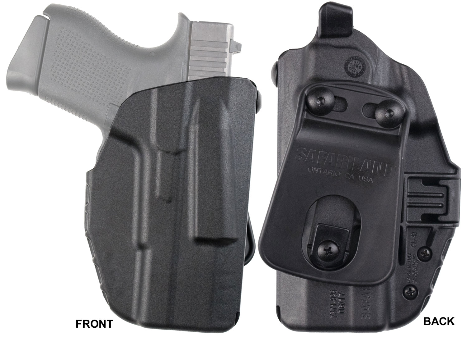 36591.jpg Safariland 7371179411 7371-7TS-ALS Belt SafariSeven Paddle Fits S&W M&P Shield 9/40 Right Hand - Image 1