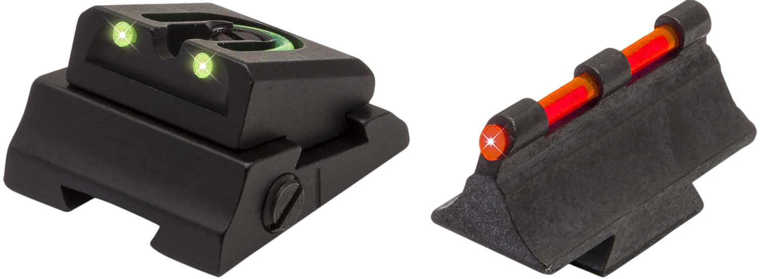 39352.jpg TruGlo TG961M Slug Gun Series Black | Red Fiber Optic Front Sight Green Fiber Optic Rear - Image 1