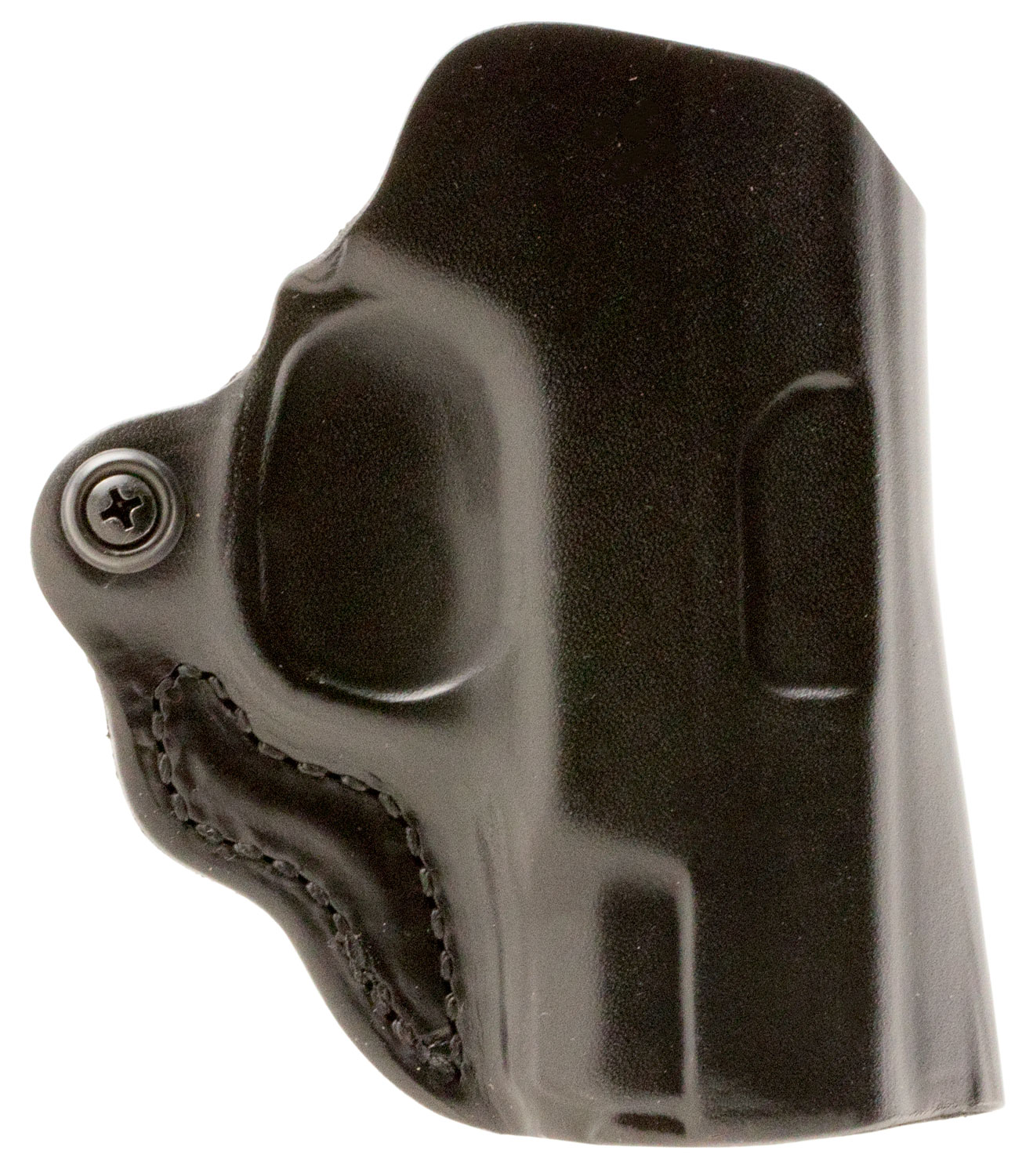 20018.jpg DeSantis Gunhide 019BAB6Z0 Mini Scabbard OWB Black Leather Belt Slide Fits Glock 17/19/23/32/36 Right Hand - Image 1