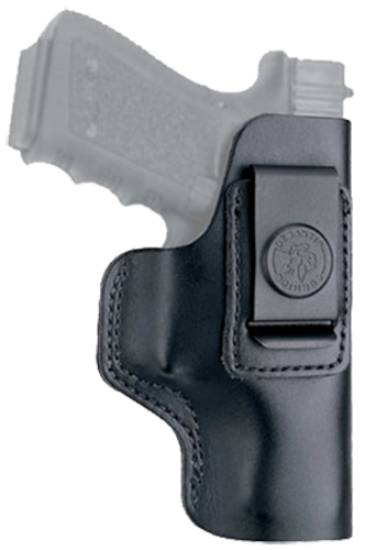 77339.jpg DeSantis Gunhide 031BA79Z0 Insider IWB Black Leather Belt Loop Fits 1911 / Colt Officer Fits 3-3.50" Barrel Right Hand - Image 1