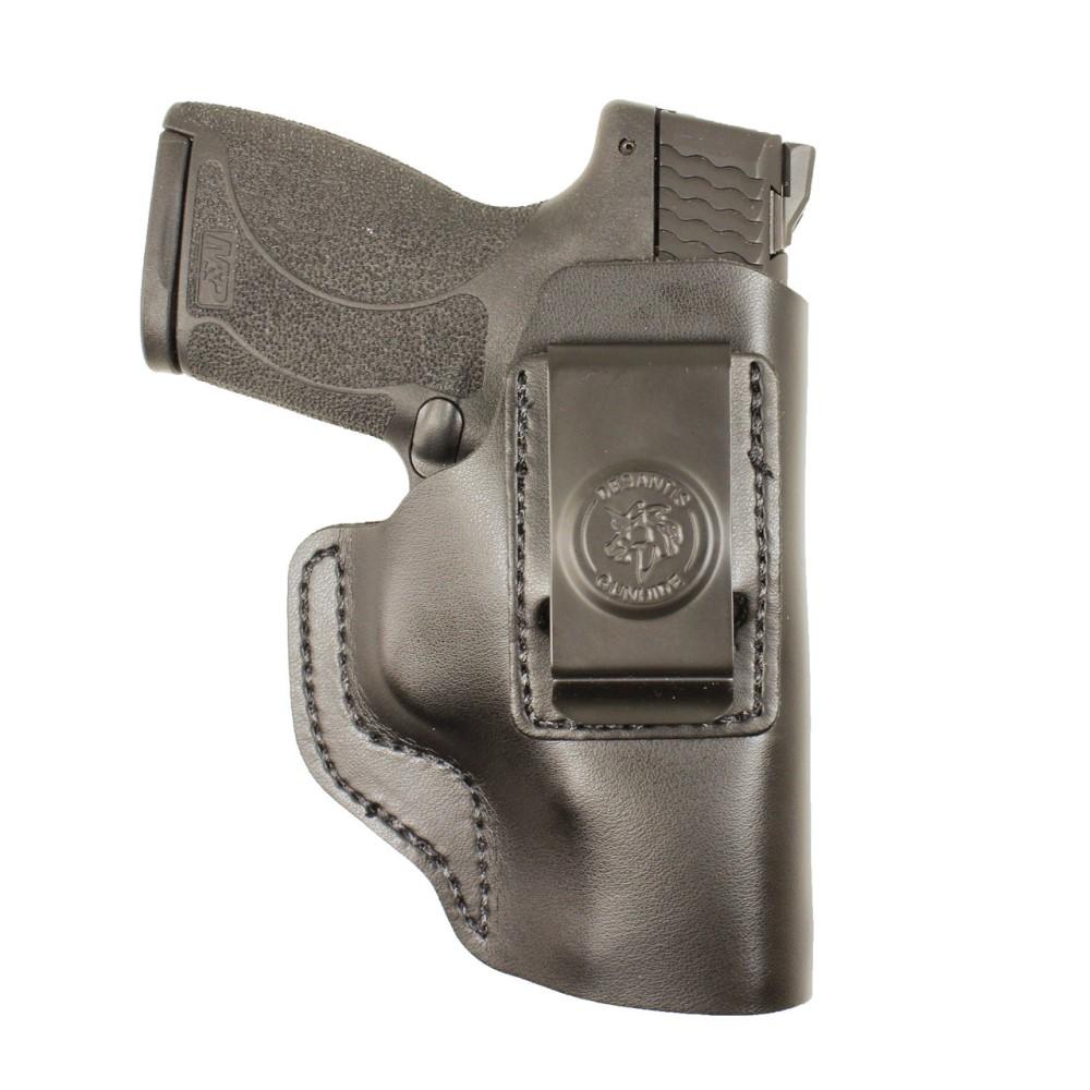 https3A2F2Fmedia.chattanoogashooting.com2Fimages2Fproduct2FDI031BA77Z02FDI031BA-1_2.jpg DeSantis #031 The Insider Holster for Springfield XD 9/40 Sub Compact 3" Black RH - Image 1