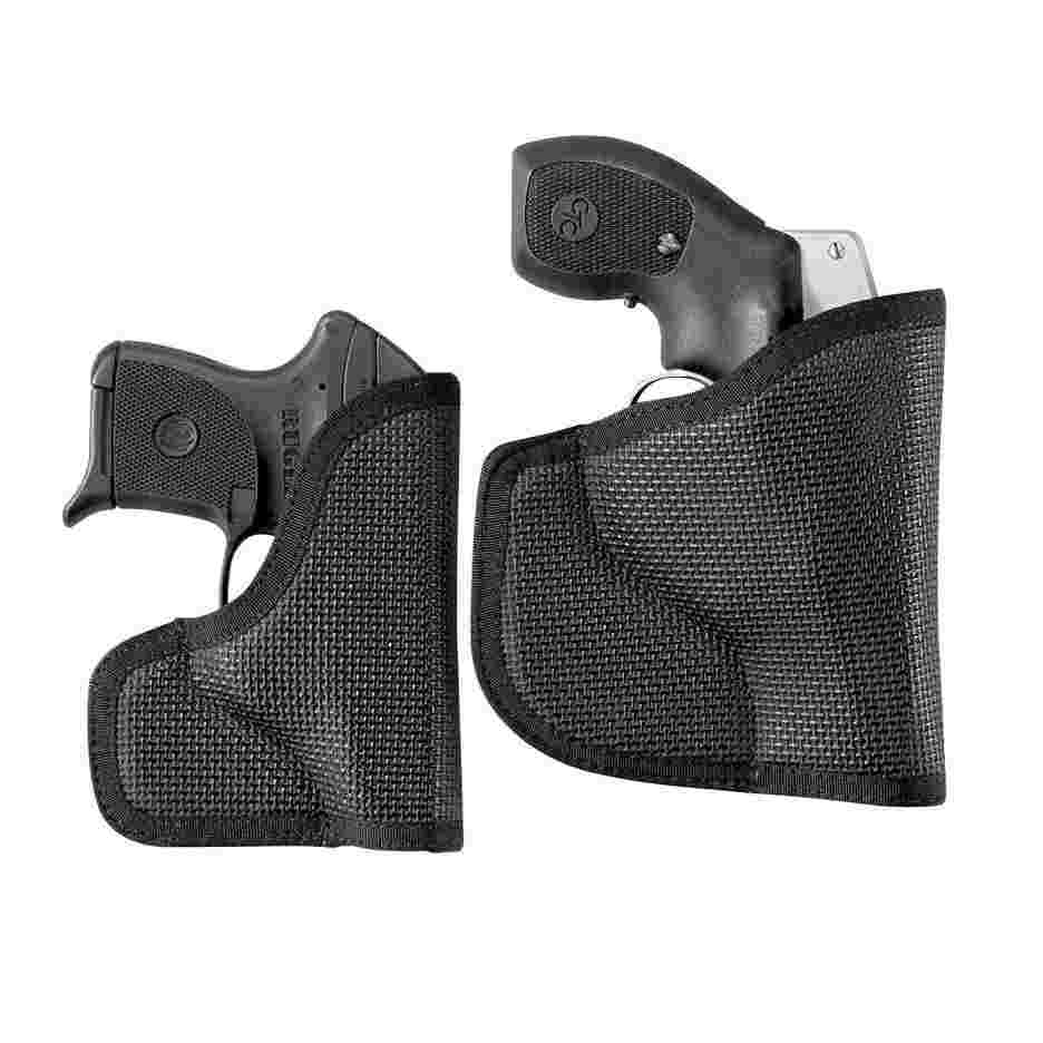 https3A2F2Fmedia.chattanoogashooting.com2Fimages2Fproduct2FDIN38BJB2Z02FDIN38BJ-1_6.jpg DeSantis Nemesis Pocket Holster for Glock 17 19 22 Black Ambi - Image 1