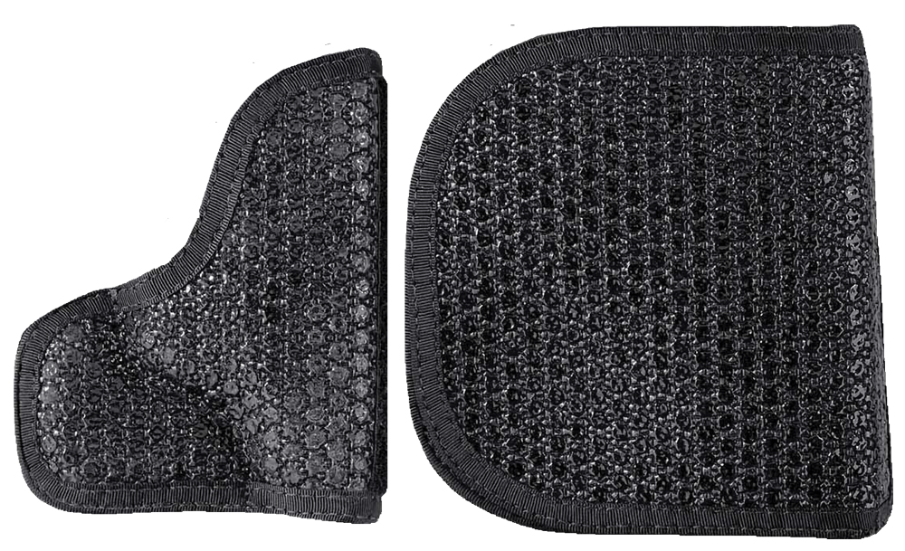 77427.jpg DeSantis Gunhide M44BJ02Z0 Super Fly Pocket Black Rubberized Fabric Pocket Fits S&W J Frame Ambidextrous - Image 1