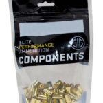 Sig Sauer Unprimed Brass Handgun Cartridge Cases 9mm Luger 100/ct