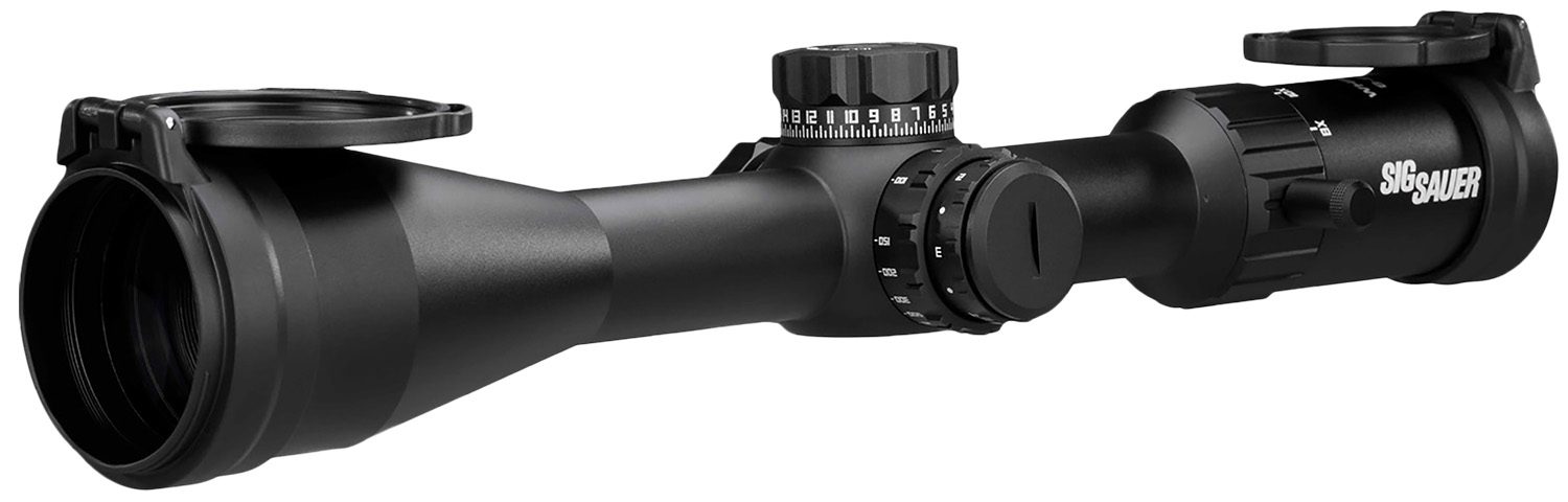 169365.jpg Sig Sauer Electro-Optics SOW46001 Whiskey4 Black 6-24x50mm 30mm Tube MOA Milling Hunter 2.0 Reticle - Image 1