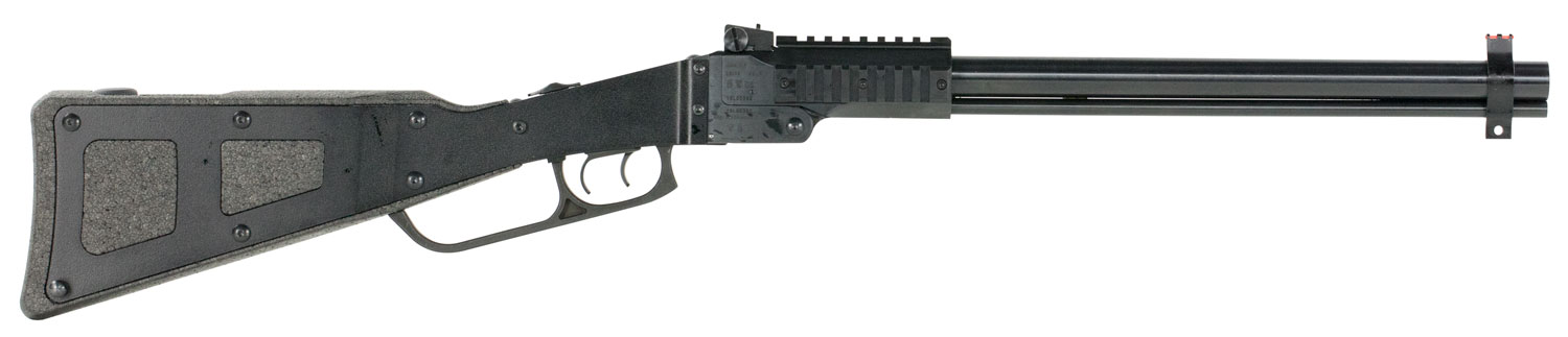 5618.jpg Chiappa Firearms 500188 M6 22 LR 12 Gauge 1+1 18.50" Blued Break Open Barrel, Blued Picatinny Rail Receiver, Fixed w/Storage Black Metal Stock, Right Hand - Image 1