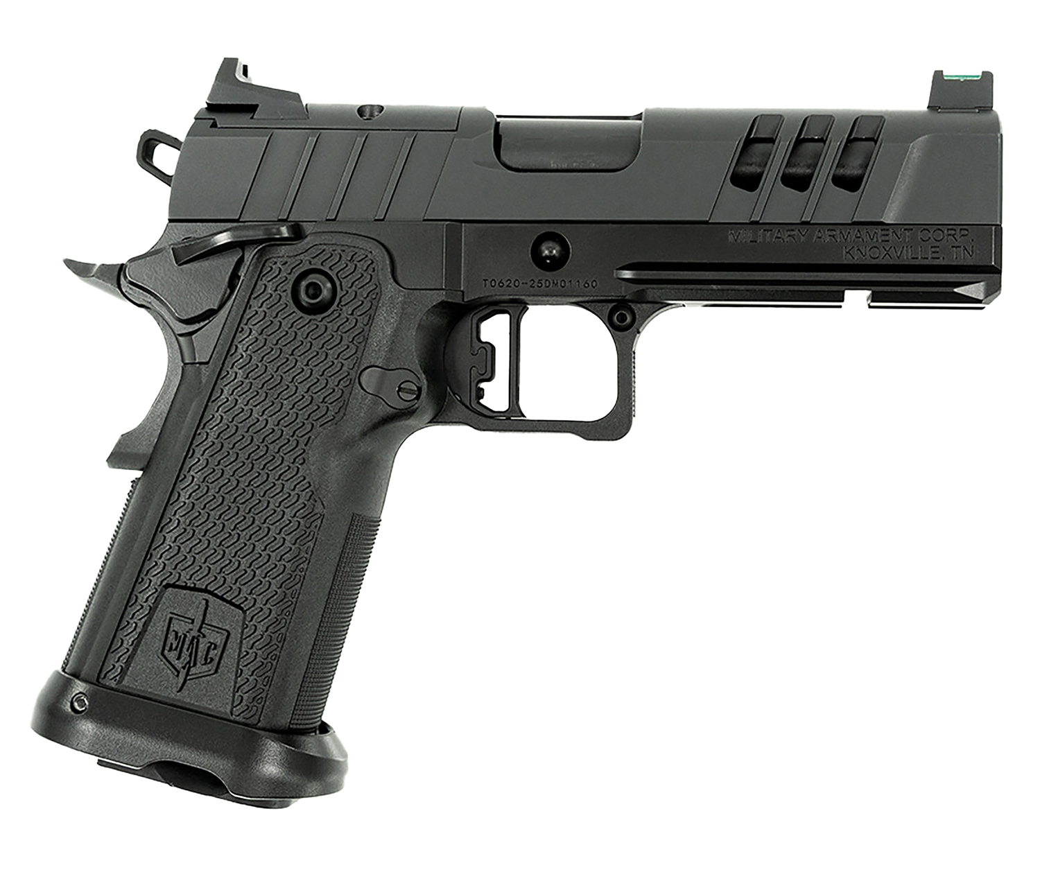 176880.jpg MAC 12500014 9 DS 9mm Luger 17+1 4.25" Black QPQ Bull Barrel, QPQ Tenifer Cerakote Optic Cut/Serrated Steel Slide, QPQ Tenifer Cerakote Steel Frame w/Accessory Rail & Beavertail, RMR Footprint - Image 1