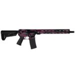 Shark Coast Tactical "Anime- Black Cherry" Rifle 5.56mm 10rd Magazine 16" Barrel 15" MLOK Handguard California Compliant