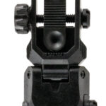 Kriss USA DARSBL00 Defiance Rear Flip-Up Black AR-15 Low Profile Steel