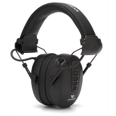https3A2F2Fmedia.chattanoogashooting.com2Fimages2Fproduct2FPIVGPME102FPIVGPME10-1.jpg Pyramex Clandestine Ear Electronic Ear Muffs 24dB Black - Image 1