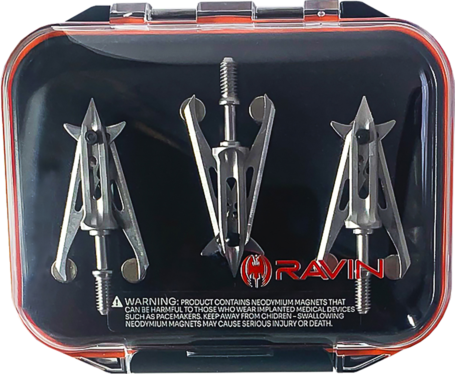 177487.jpg Ravin Crossbows R109 Broadhead Black/Clear - Image 1