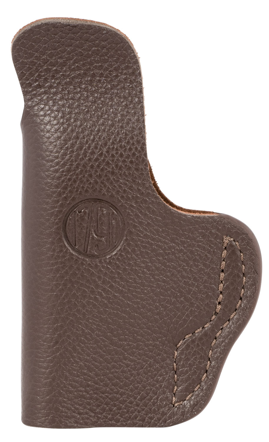 121776.jpg 1791 Gunleather FCD3BRWR Fair Chase IWB Size 03 Classic Brown Deer Hide Belt Clip Compatible w/Ruger LC9/Glock 42/43/43X Right Hand - Image 1