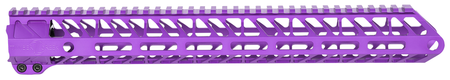 135512.jpg Timber Creek Outdoors ME15HGPPA Enforcer 15 Inch Hand Guard M-LOK Purple Anodized - Image 1