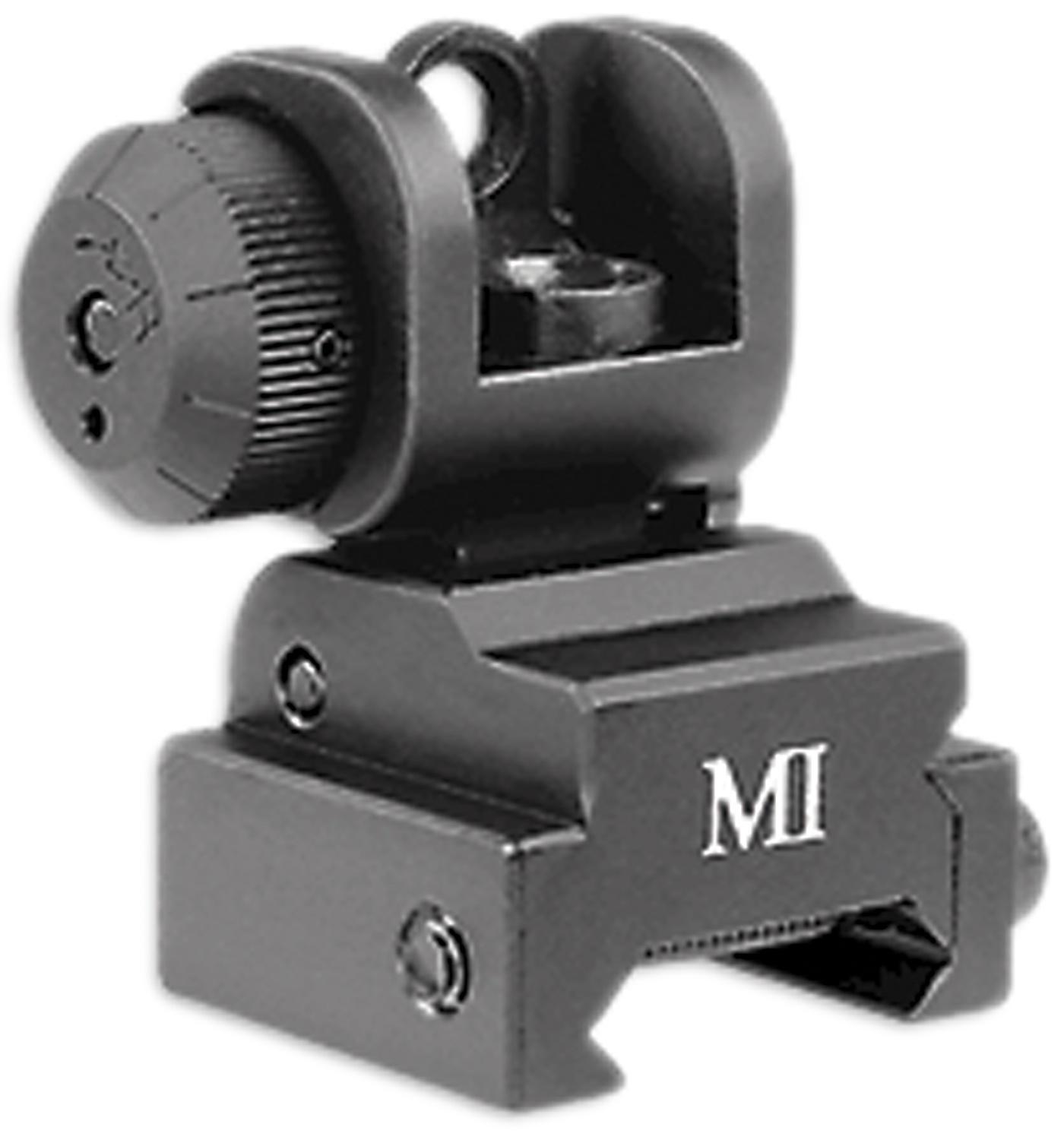 https3A2F2Fmedia.chattanoogashooting.com2Fimages2Fproduct2FMWMCTARERS2FMWMCTARERS.jpg Midwest ERS Flip-Up Rear Sight - Image 1