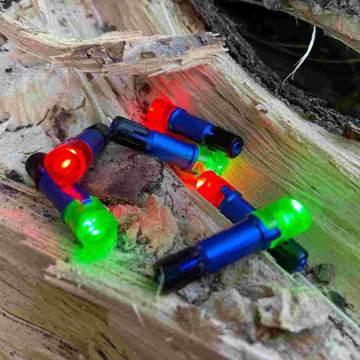 https3A2F2Fmedia.chattanoogashooting.com2Fimages2Fproduct2FGFNT7802FGFNT780.jpg Nockturnal Launchpad Crossbow Nock - Strobing Red/Green 3pk - Image 1