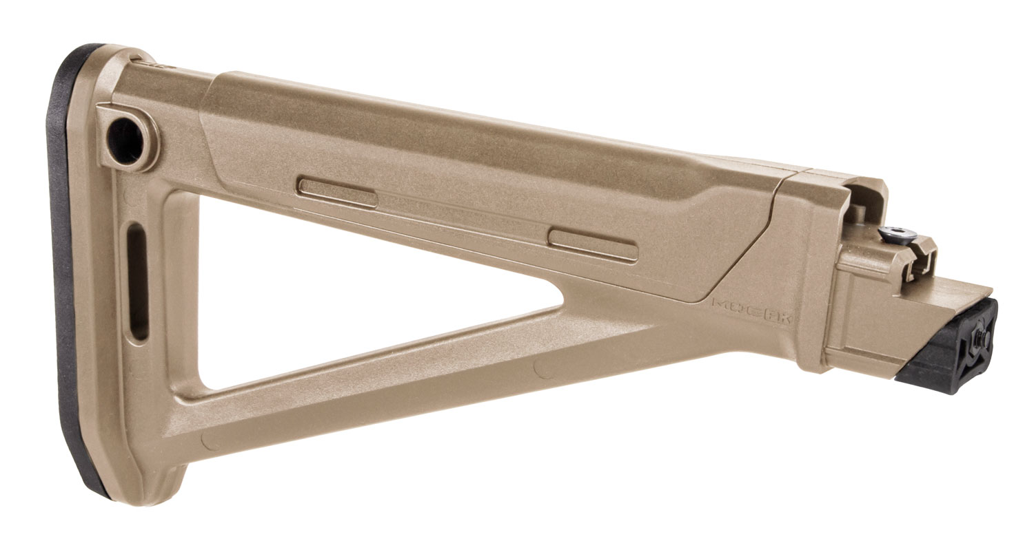 10596.jpg Magpul MAG616-FDE MOE Stock Fixed Flat Dark Earth Synthetic for AK-Platform - Image 1