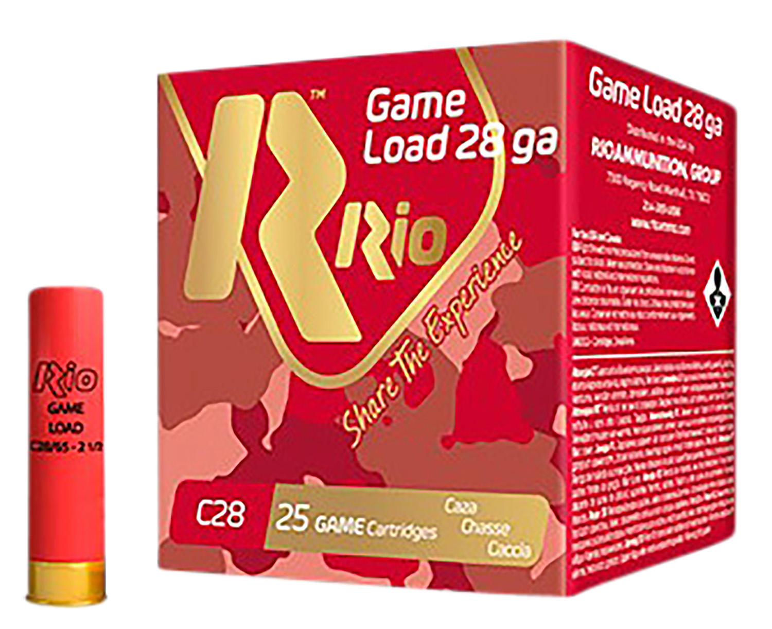 153247.jpg Rio Ammunition RCHV2875 Game Load Heavy Field 28Gauge 2.75" 1oz 7.5Shot 25 Per Box/10 Case - Image 1