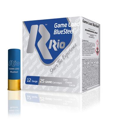 https3A2F2Fmedia.chattanoogashooting.com2Fimages2Fproduct2FRORBSSM4022FRORBSSM442.jpg Rio Royal BlueSteel 12 ga 3 1/2" MAX 1 3/8 oz #2 1550 fps - 25/box - Image 1