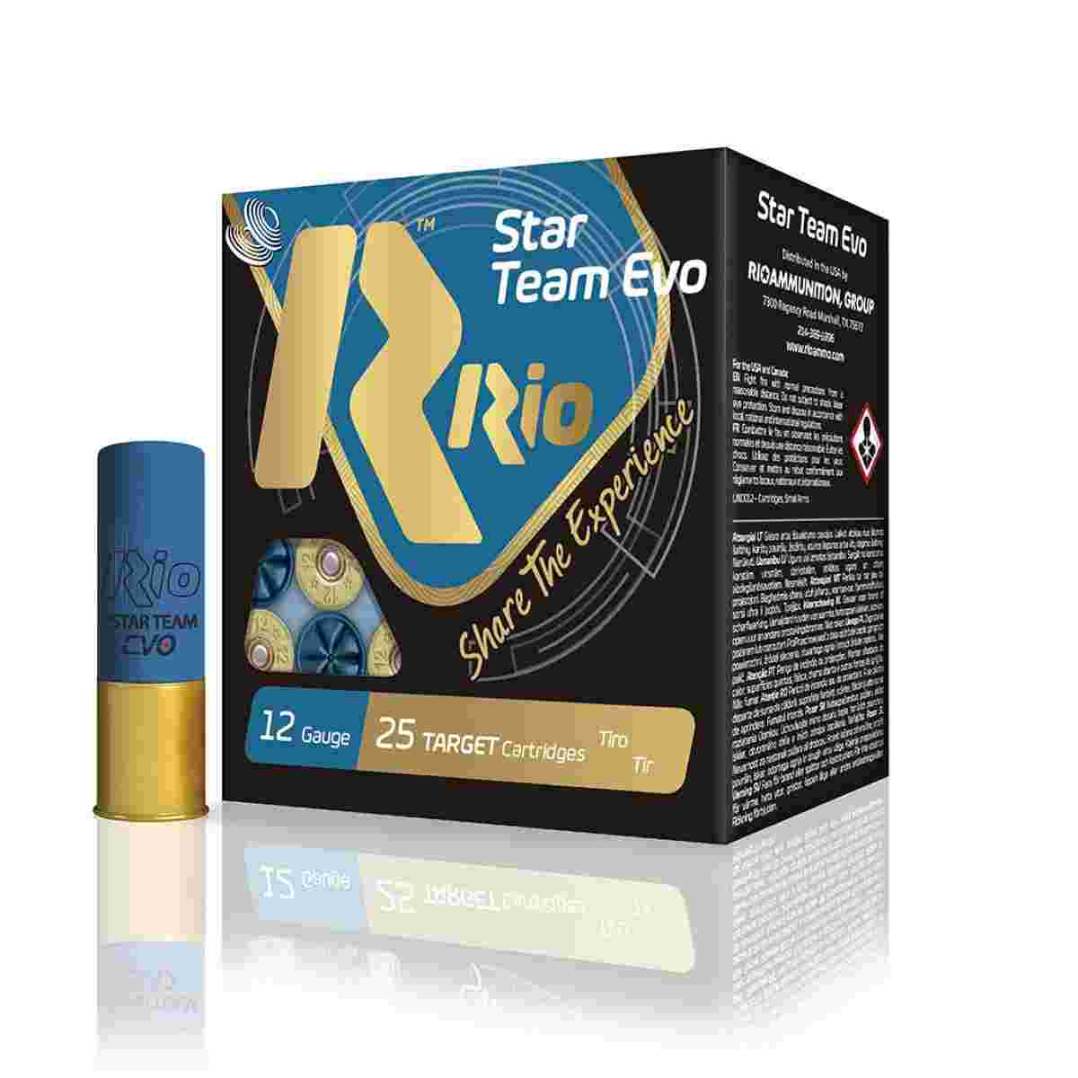 https3A2F2Fmedia.chattanoogashooting.com2Fimages2Fproduct2FROST28LR752Ffp_2.jpg Rio Star Team Evo 28 Low Recoil Shotshells 12 ga 2-3/4" 1 oz 1135 fps #7.5 25/ct - Image 1