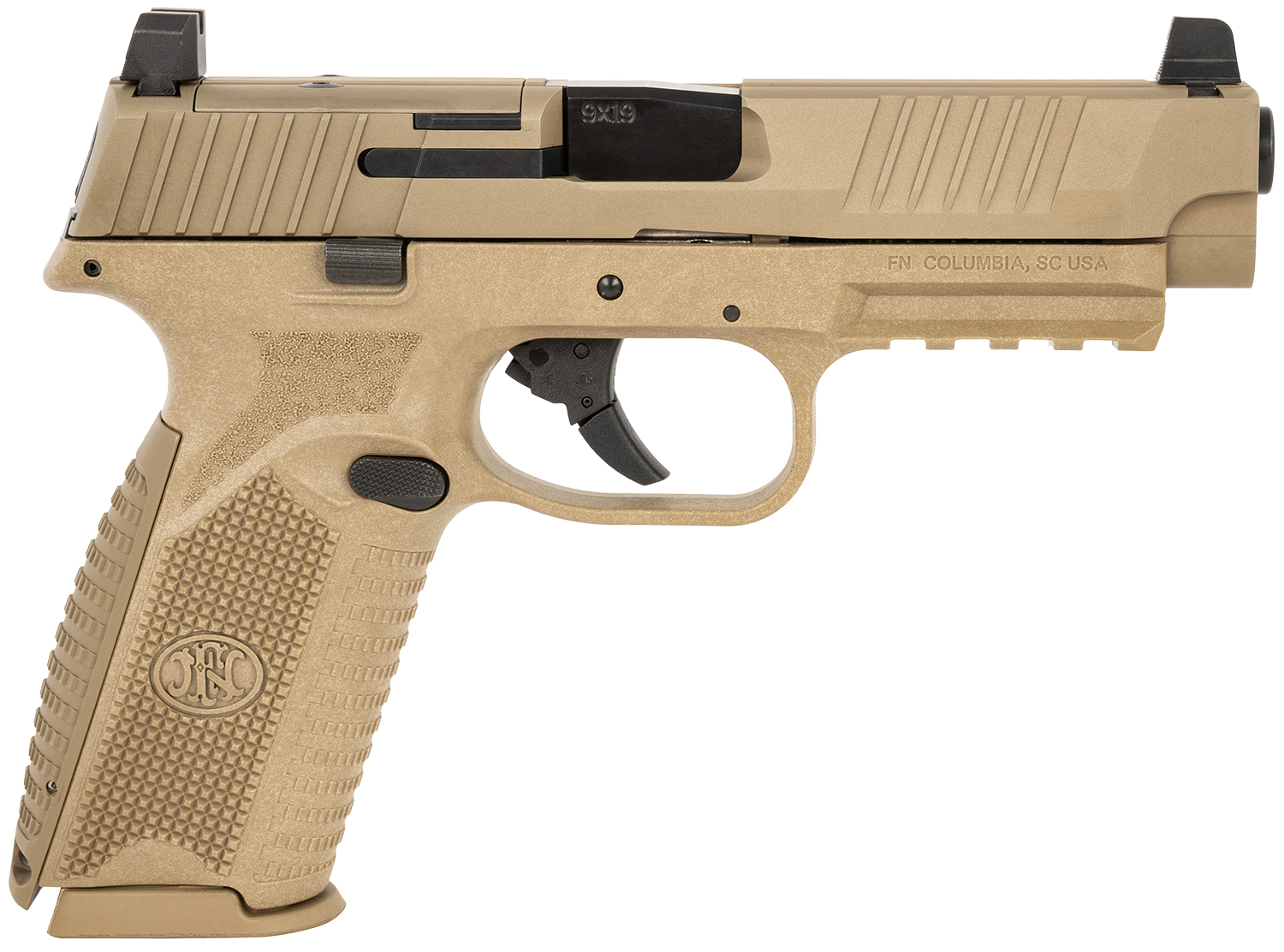 162147.jpg FN 66100722 509 MRD 9mm Luger 17+1 Black Flat Dark Earth PVD Flat Dark Earth - Image 1