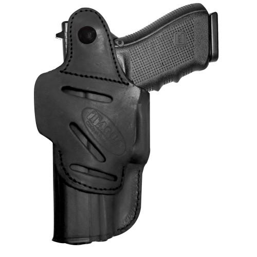 https3A2F2Fmedia.chattanoogashooting.com2Fimages2Fproduct2FTYIPHR42002FTYIPHR4200.jpg Tagua 4in1 Inside the Pants Holster with Snap 1911 5in Black Right Hand - Image 1