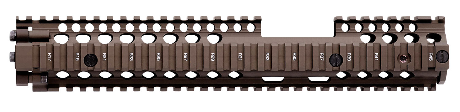 112158.jpg Daniel Defense 0100408030 M4A1 FSP RIS II Handguard 12.25" 2-Piece, Free-Floating Style Made of 6061-T6 Aluminum with Flat Dark Earth Anodized Finish & Picatinny Rail for AR-15 - Image 1