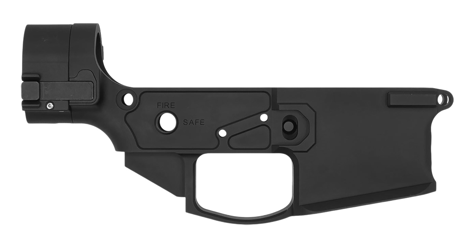 183075.jpg Shield Arms SA-15-SLU SA-15 Stripped Lower Receiver Multi Aluminum Black Anodized for AR-15 Folding - Image 1