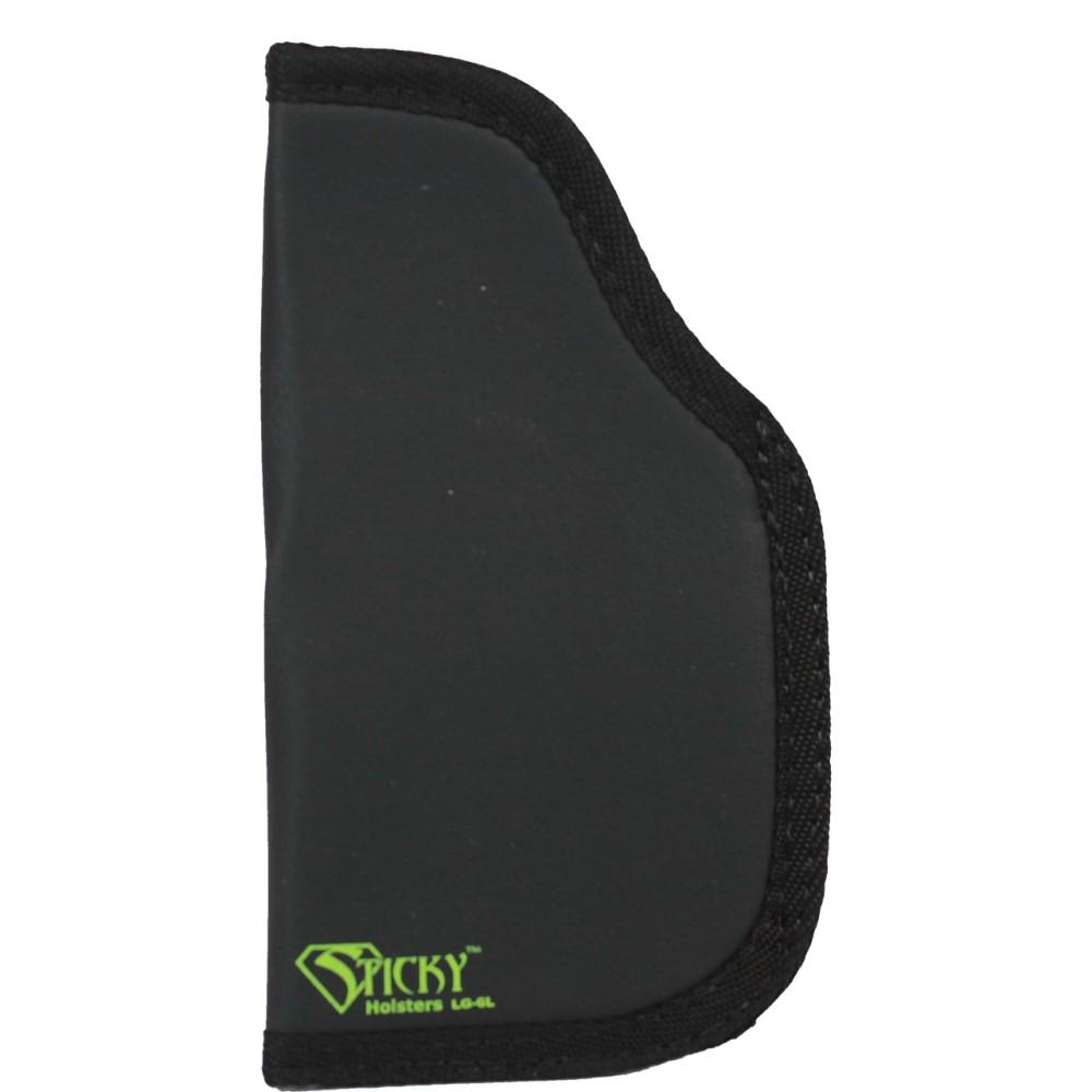 https3A2F2Fmedia.chattanoogashooting.com2Fimages2Fproduct2FYALG6LMod2FYALG6LMod-1.jpg Sticky Holsters Large Sticky Pocket Holster for 5" Large/Full Size Autos with Laser Grey Ambi - Image 1