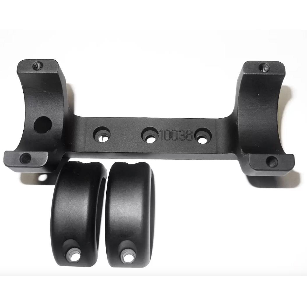 https3A2F2Fmedia.chattanoogashooting.com2Fimages2Fproduct2FVW100322FVW10032.jpg DNZ Game Reaper CVA Rifle Scope Mount For Newer Black Powder & Rifle Barrels - 1" Medium - Black - Image 1