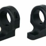 DNZ Game Reaper 2 Two-Piece Scope Mount 4 Screws - Howa 1500 Mossberg 100ATR 4x4 Patriot Weatherby Vanguard Rem 700 721 722 725 30mm Medium Black