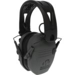 Walker's  Razor Tacti-Grip Ear Muffs -Battleship Gray 23NRR
