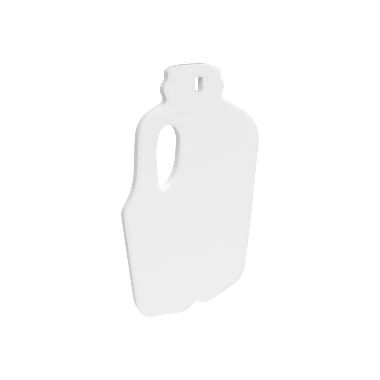 https3A2F2Fmedia.chattanoogashooting.com2Fimages2Fproduct2FBABC477122FBABC477121.jpg Birchwood Casey AR500 3/8" Silhouette Plate Target 1-Hole Milk Jug - Image 1