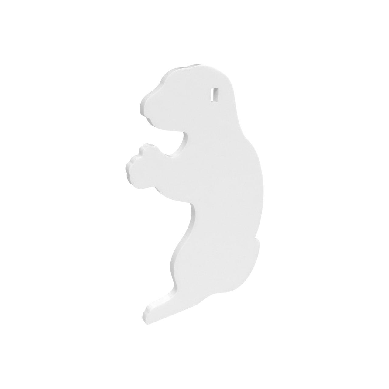 https3A2F2Fmedia.chattanoogashooting.com2Fimages2Fproduct2FBABC477142FBABC477141.jpg Birchwood Casey AR500 3/8" Steel 1 Hole Animal Silhouette Target - Gopher 1/ct - Image 1