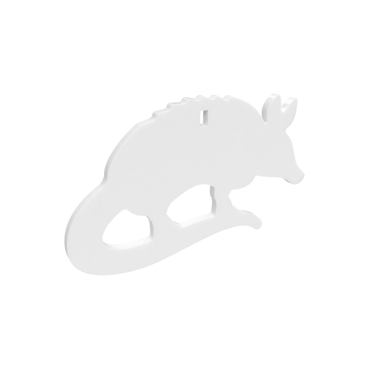 https3A2F2Fmedia.chattanoogashooting.com2Fimages2Fproduct2FBABC477162FBABC477161.jpg Birchwood Casey AR500 3/8" Steel 1 Hole Animal Silhouette Target - Armadillo 1/ct - Image 1