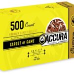 Accura Premium Powerbond Bullets 9mm .356" 124 gr RN 500/ct