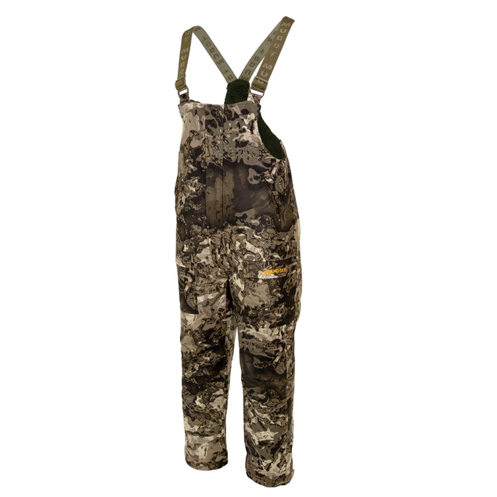 https3A2F2Fmedia.chattanoogashooting.com2Fimages2Fproduct2FGMMUDWTPSHBIBVCG2X2FGMMUDWTPSHBIBVCG-1 Muddy TRX Waterproof Sherpa Fleece Bib Overalls Veil Canyon Grey 2XL - Image 1