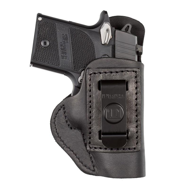 https3A2F2Fmedia.chattanoogashooting.com2Fimages2Fproduct2FTYSOFT10102FTYSOFT-1_2 Tagua Gunleather Super Soft IWB Holster Fits S&W Shield 9/40 Black RH - Image 1