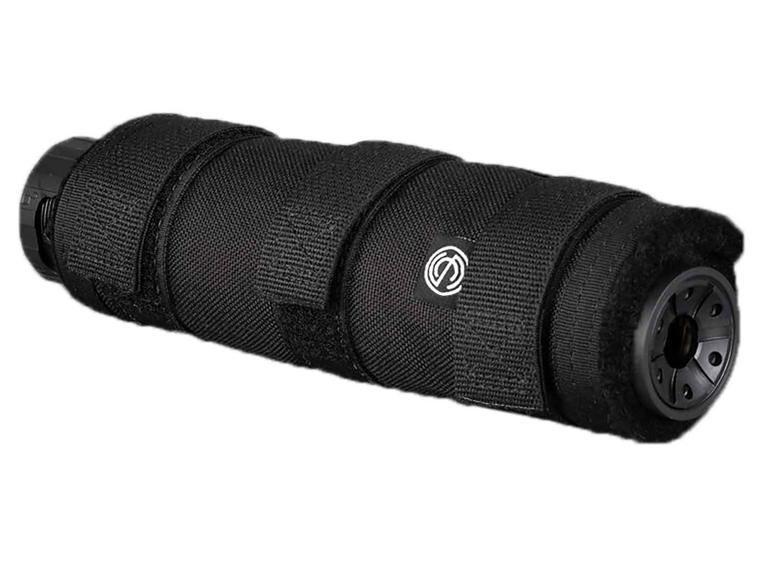160329.jpg SilencerCo AC1984 High Temp Suppressor Cover 7.50" Black Nylon - Image 1