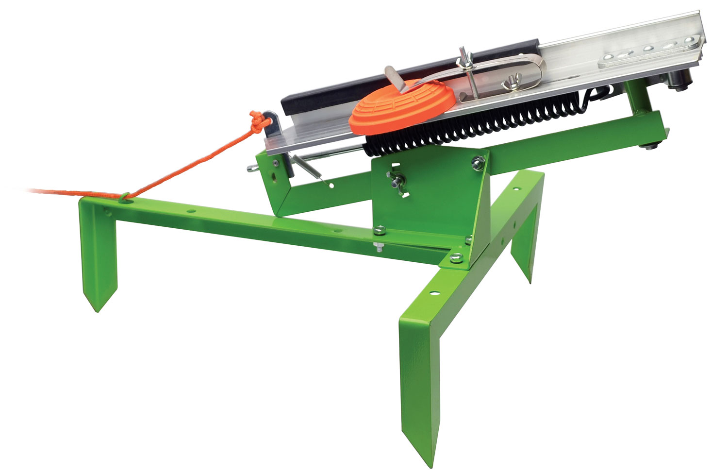 101225.jpg SME SMEFCT Clay Target Thrower Green Spring Loaded Cocking Single - Image 1