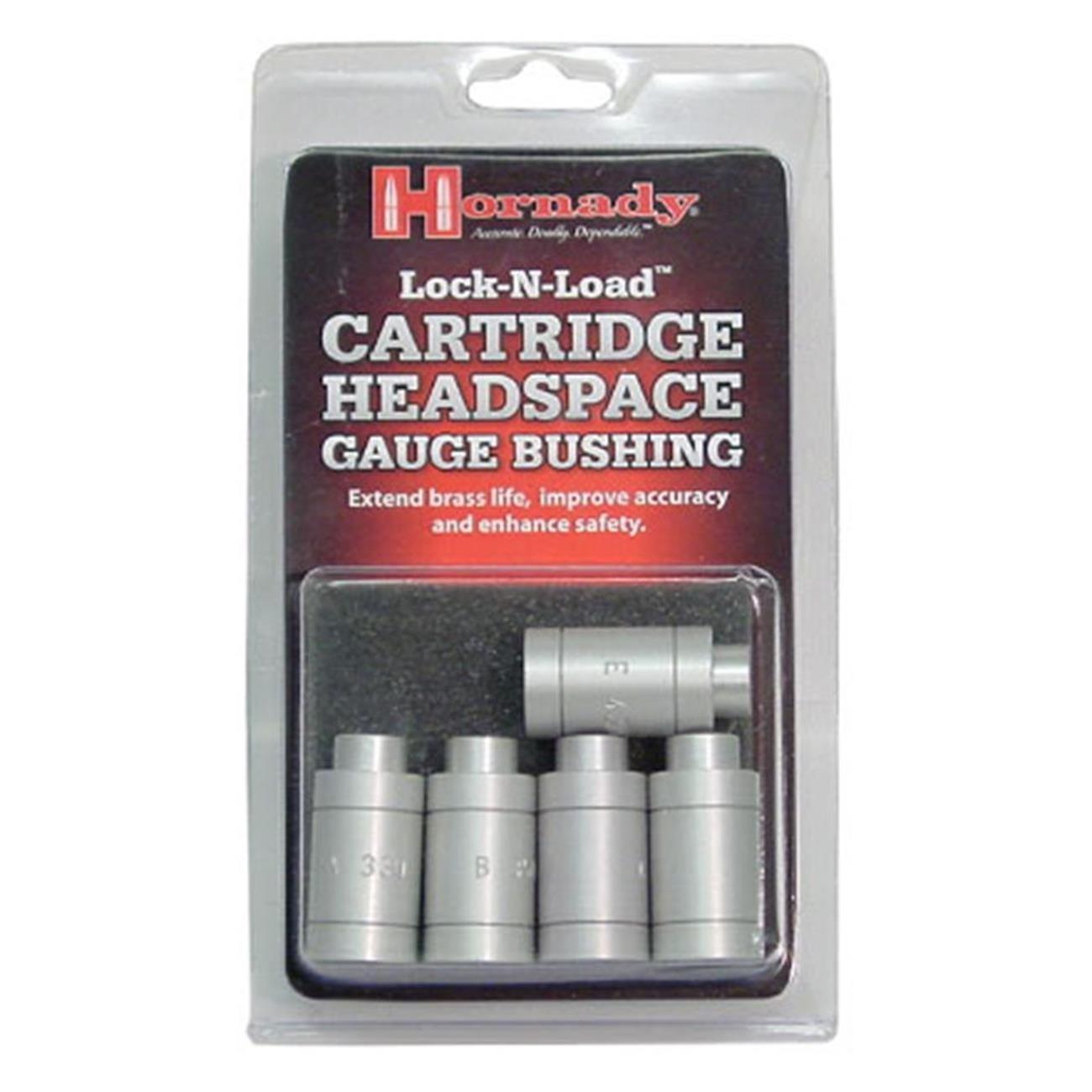 https3A2F2Fmedia.chattanoogashooting.com2Fimages2Fproduct2FPCHK552FPCHK55.jpg Hornady Lock-N-Load Headspace Comparator BUSHINGS ONLY 5/ct - Image 1