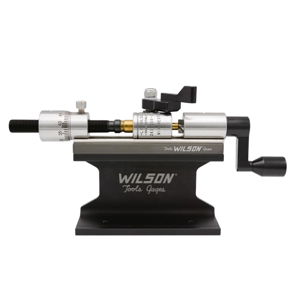 https3A2F2Fmedia.chattanoogashooting.com2Fimages2Fproduct2FLWCTSSKITT2FLWCTSSKITT-1.jpg L.E. Wilson Case Trimmer Kit 17-45 w/ Micro Adj Kit includes Stand & Clamp/TiN Cutter - Image 1