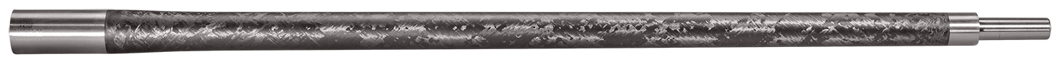 115021 Proof Research 105351 Bolt Action Barrel Blank 264 Win Mag 24" Black Carbon Fiber Finish 416R Stainless Steel Material Blank with Sendero Light Contour for Rifles - Image 1