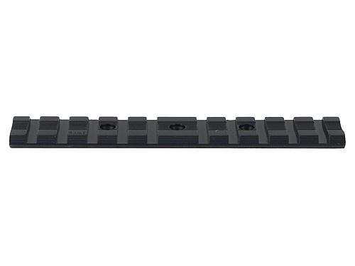 https3A2F2Fmedia.chattanoogashooting.com2Fimages2Fproduct2FWE483362FWE48336.jpg Weaver 1-Piece Tactical Multi-Slot Aluminum Scope Base - Remington 597 Matte - Image 1