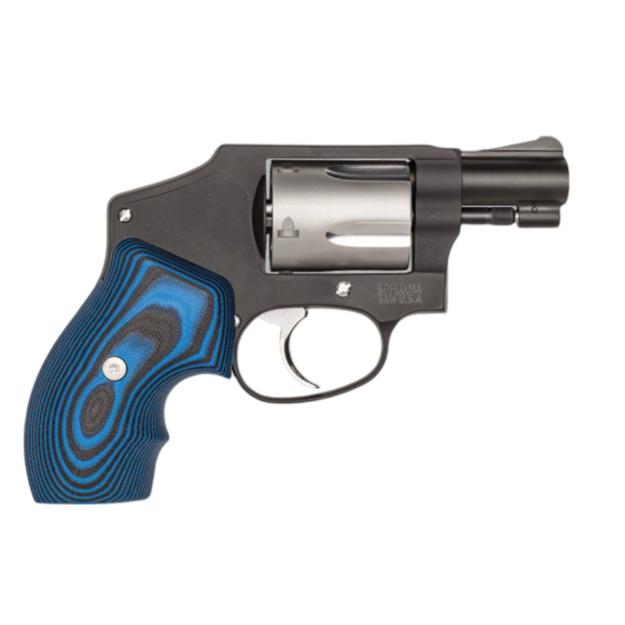 https3A2F2Fmedia.chattanoogashooting.com2Fimages2Fproduct2FSW142832FSW14283_1 S&W Exclusive Performance Center 442 Handgun .38 Spl(+P) 5rd Capacity 1.88" Barrel PC Tuned Blue/Black VZ Grips - Image 1