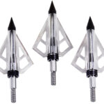 Allen 14625 Optimus Broadhead Stainless Steel Blades Silver 3 Pack