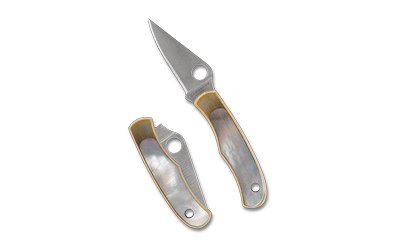 SPYC133AP_1.jpg SPYDERCO BUG 1.25" NICK/SILV ABALONE - Image 1
