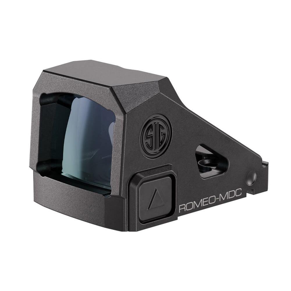https3A2F2Fmedia.chattanoogashooting.com2Fimages2Fproduct2FXISORMDC302FXISORMDC30-1.jpg Sig Sauer Romeo-MDC Red Dot Sight 3 MOA Dot Black - Image 1
