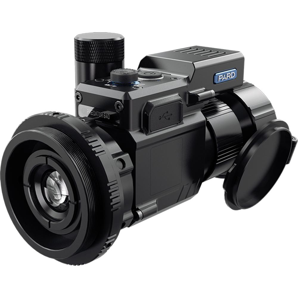https3A2F2Fmedia.chattanoogashooting.com2Fimages2Fproduct2FPDPR645LRF2FPDPR645LRF-1 Pard Predator Clip On Thermal Rifle Scope with LRF 640-45 - Image 1
