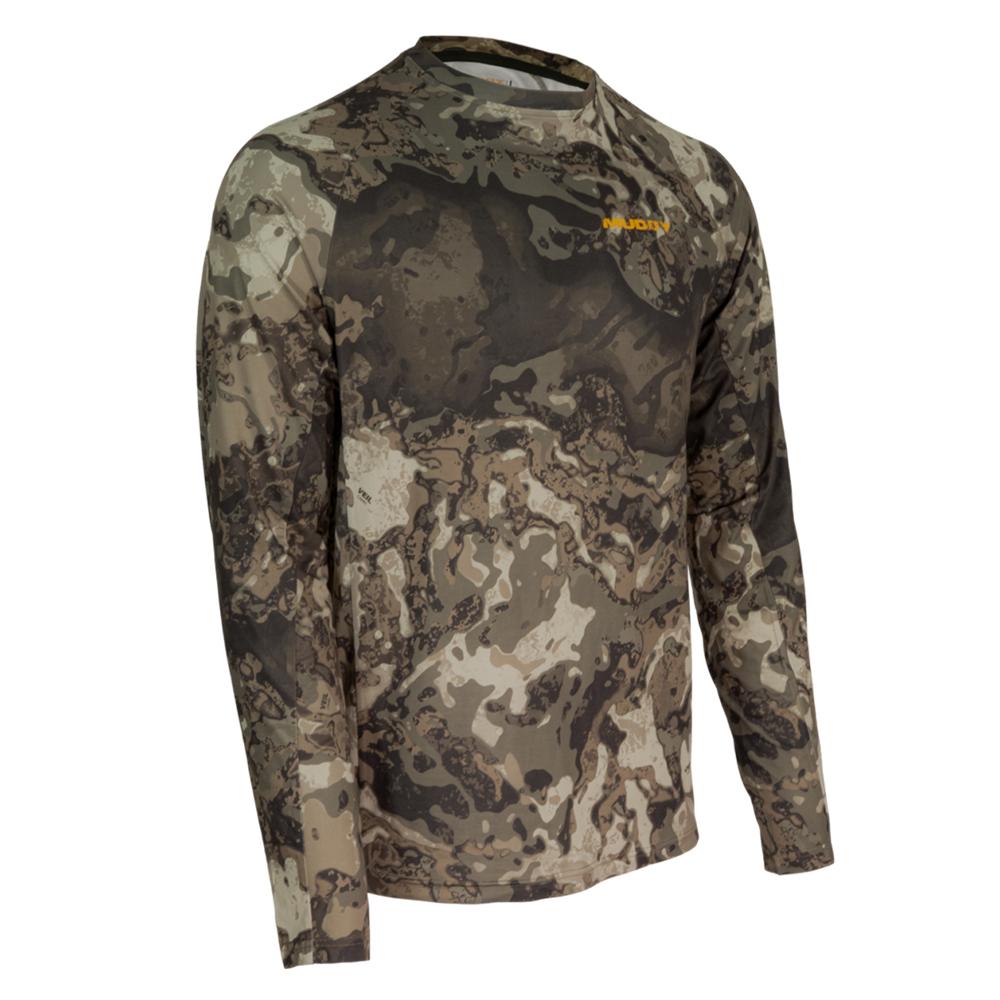 https3A2F2Fmedia.chattanoogashooting.com2Fimages2Fproduct2FGMMUDBLCRWVCGS2FGMMUDBLCRWVCG-1_4.jpg Muddy Base Layer Crew Long Sleeve Shirt Veil Canyon Grey S - Image 1